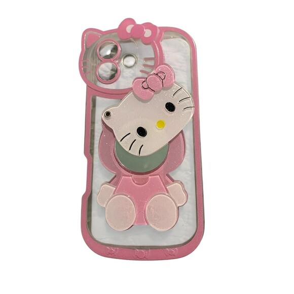 Hello Kitty iPhone Case With Mirror NEW - Picture 2 of 4
